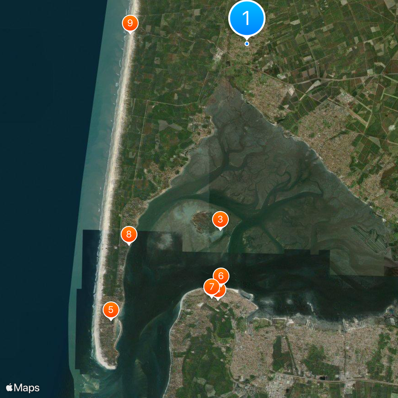 Lège-Cap-Ferret Map