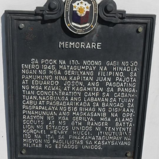 Memorare historical marker