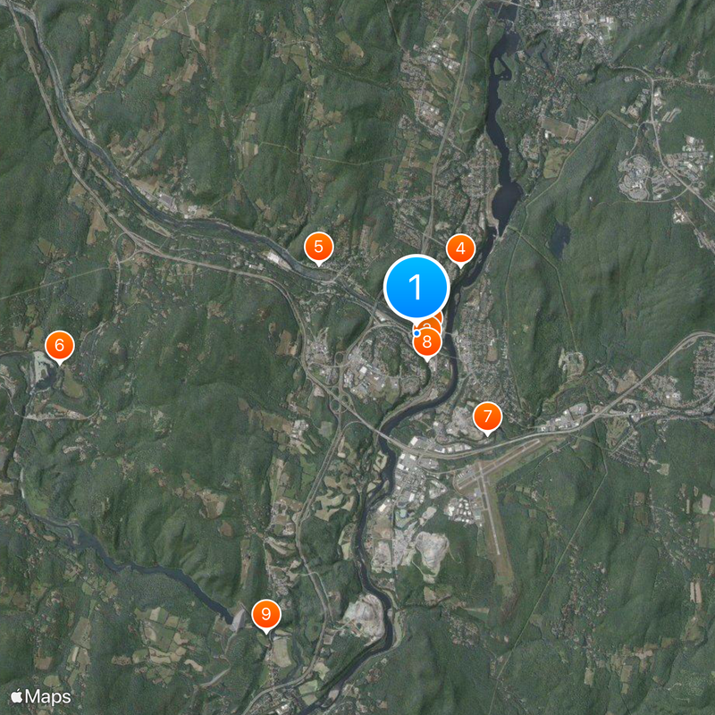 White River Junction Map