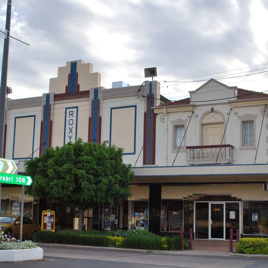 Roxy Theatre and Peters Greek Cafe Complex