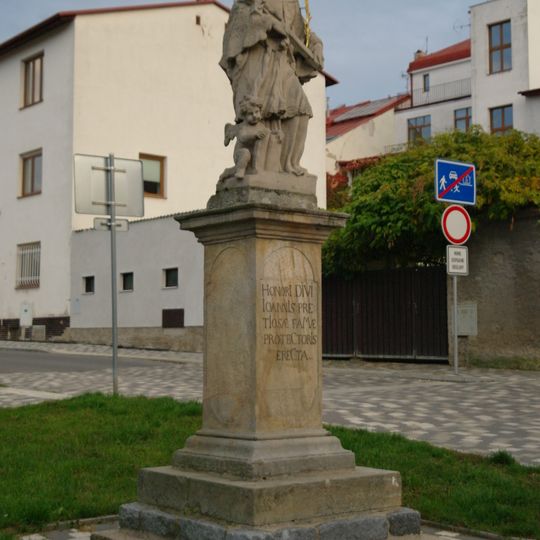 Statue of John of Nepomuk in Dobruška