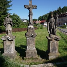 Statues of three saints