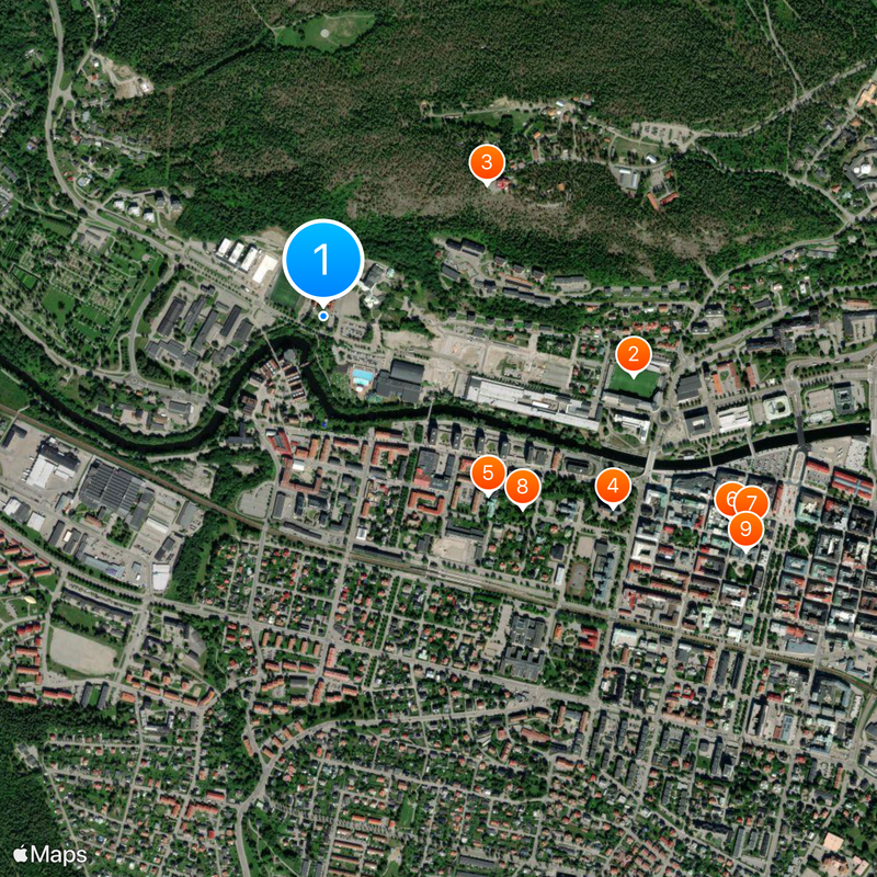 Sundsvall Map