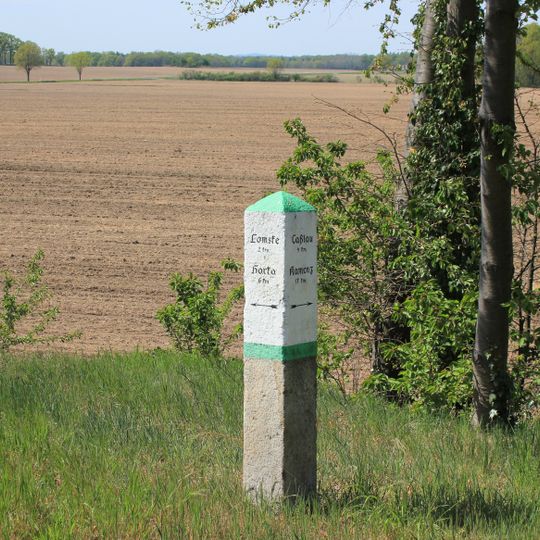 Wegestein Kamenzer Straße