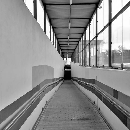 Podchod k nástupišti stanice Stříbro