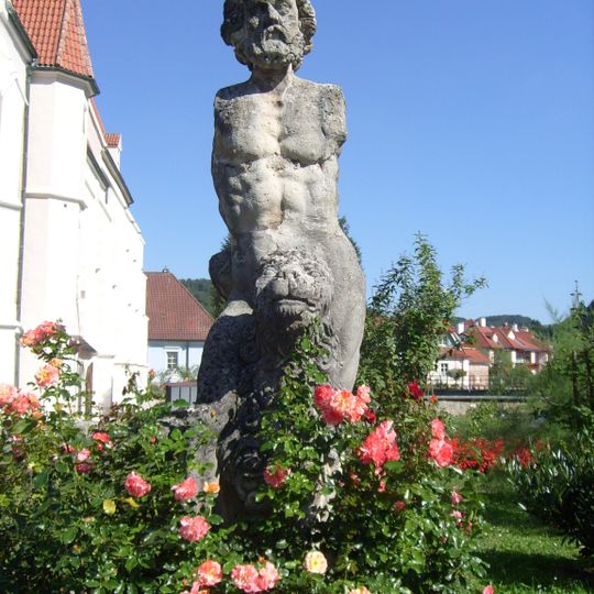 Herkules-Brunnenfigur