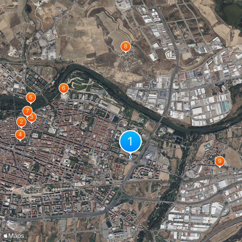 International University of La Rioja Map