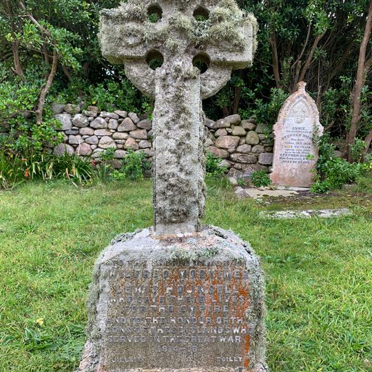 St Agnes WWI Memorial Cross, Isles of Scilly