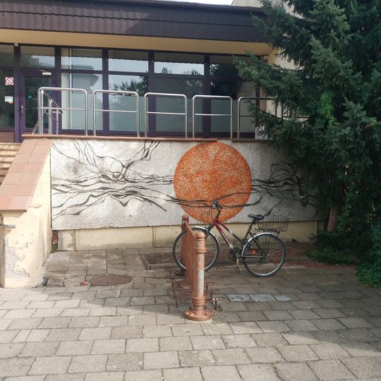 Mosaic of Sylva Lacinová in Břeclav