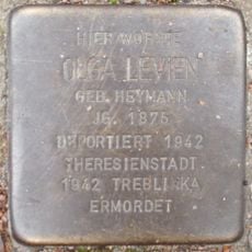 Stolperstein dedicated to Olga Levien