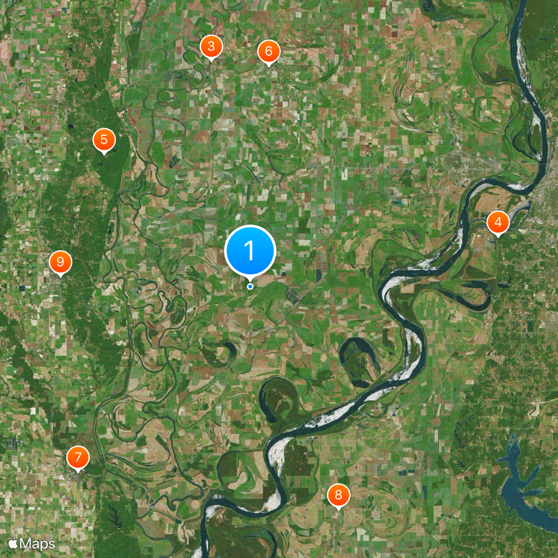 Arkansas Delta Map
