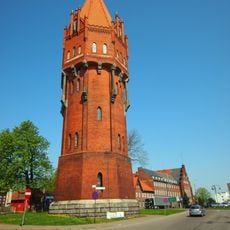 City water tower in Malbork