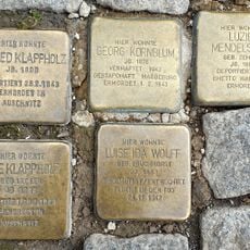 Stolperstein en memoria de Luzie Mendelsohn