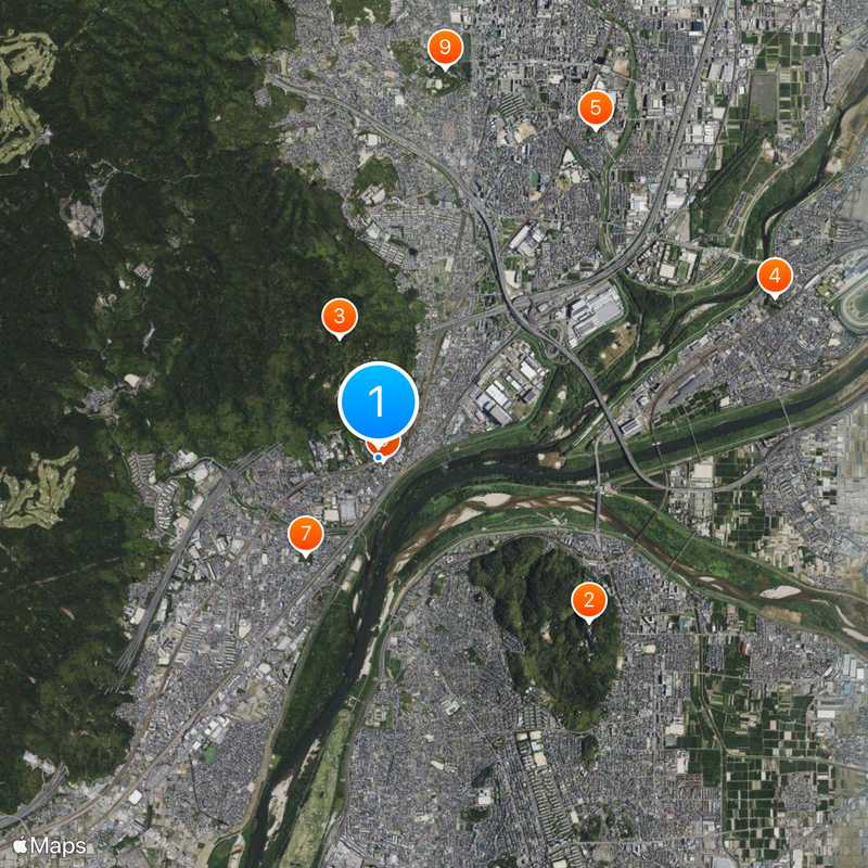 Yamazaki Station Map