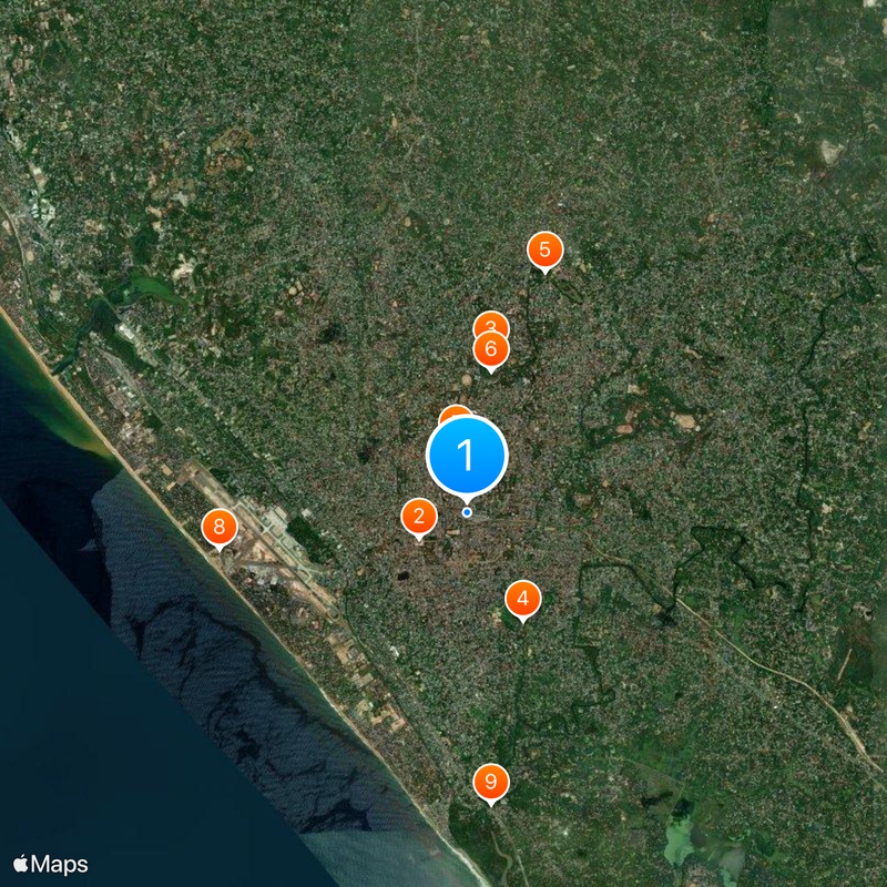 Thiruvananthapuram Central railway station Map