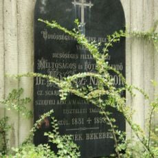 Ondrejský cintorín, hrob s mrežovou ohradou