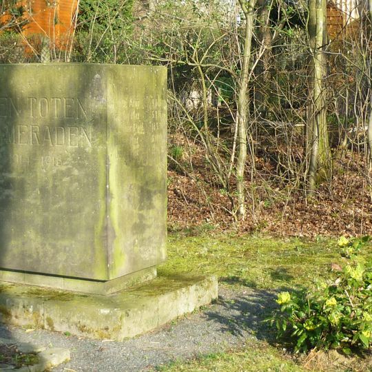 Kriegerdenkmal für die Gefallenen des 1. Weltkrieges Alte Uttewalder Straße -