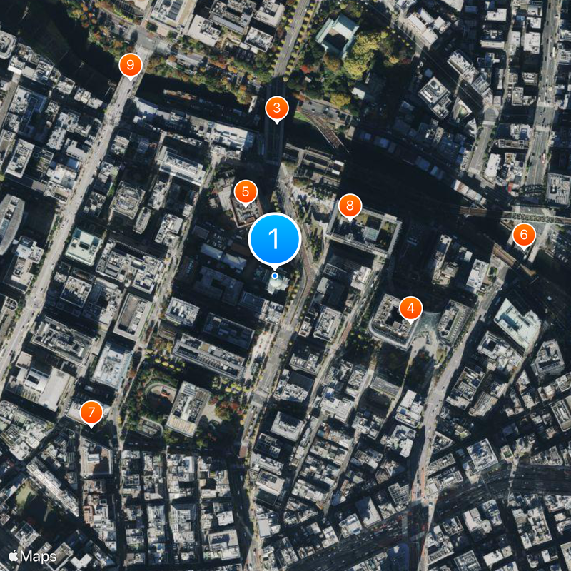 Auferstehungskathedrale Karte