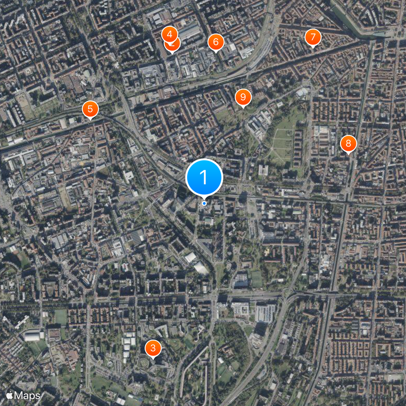 IULM University of Milan Map