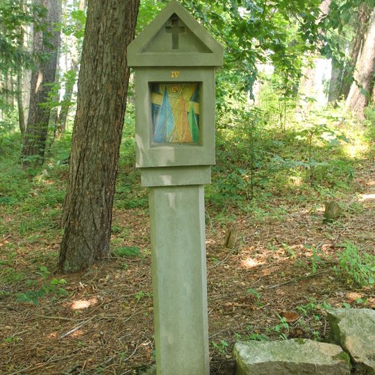 Křížová cesta na Mařském vrchu, zastavení číslo IV