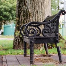 Cast Iron Bench 2 Of 9