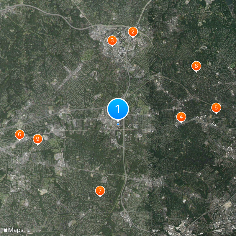 Fairfax County Public Schools Map