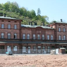 Station building at Miltenberg central station