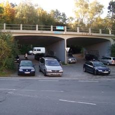 Bridge of Diskařská street over Chodecká street