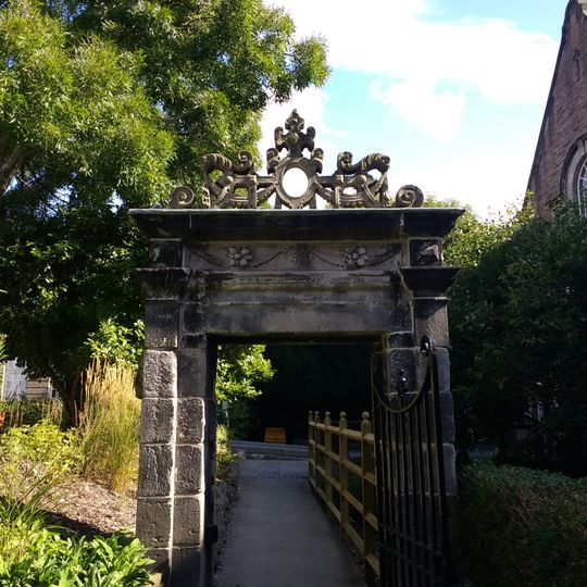 Edinburgh, 172 Canongate, Moray House, Garden Gateway