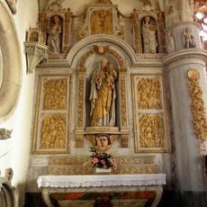 Retable de la Vierge de l'église Notre-Dame de Bodilis