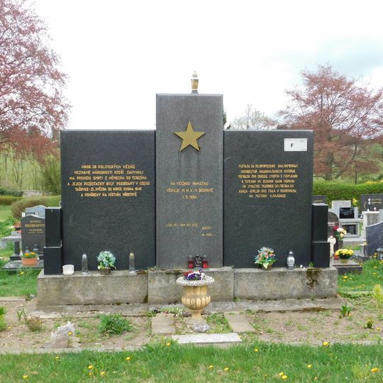 Pomník obětem pochodu smrti v Bochově