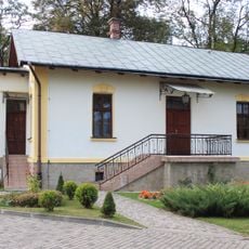 Outhouse in palace complex in Olszanica