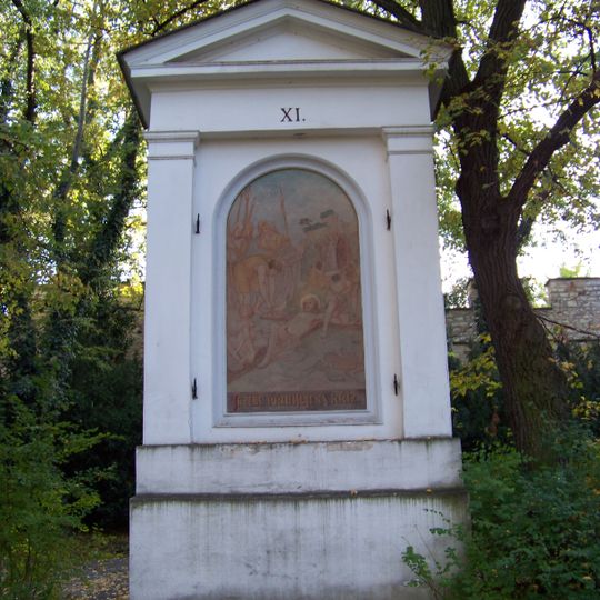 11. zastavení křížové cesty na Petříně