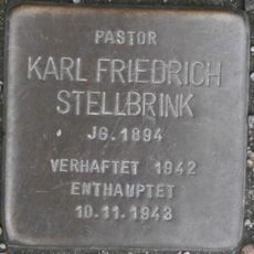 Stolperstein en memoria de Karl Friedrich Stellbrink