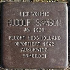 Stolperstein en memoria de Rudolf Samson