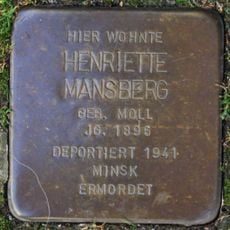 Stolperstein für Henriette Mansberg