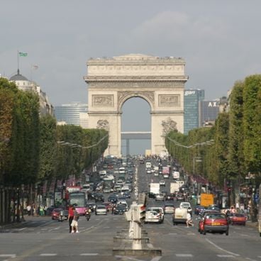 Historische straten en steegjes in Frankrijk