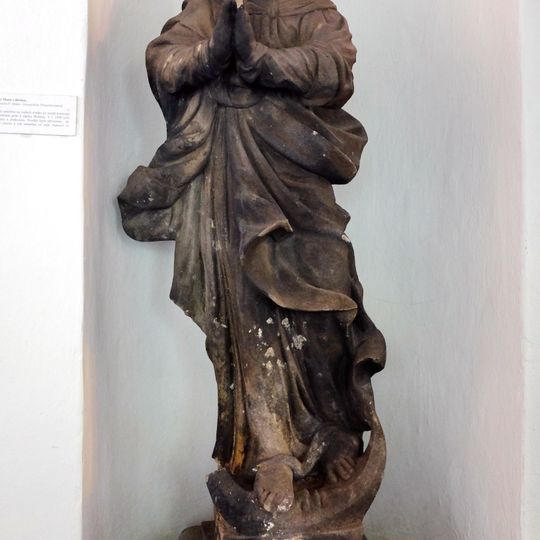 Maria column in Hřebeny