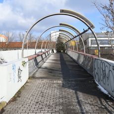 Černá Pole - Lesná footbridge