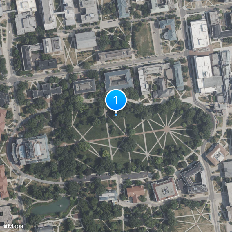 Ohio State University Map