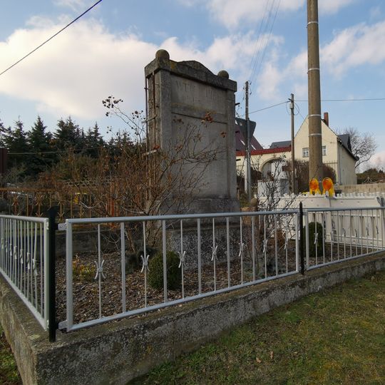 Kriegerdenkmal für die Gefallenen des 1. Weltkrieges Rüsseinaer Straße -