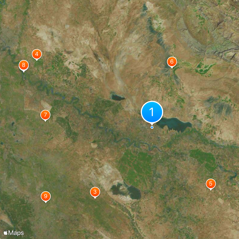 Wasit Governorate Map