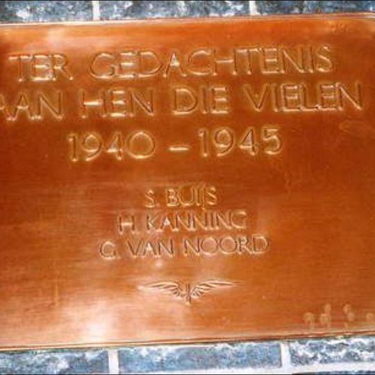Plaquette in het NS-station