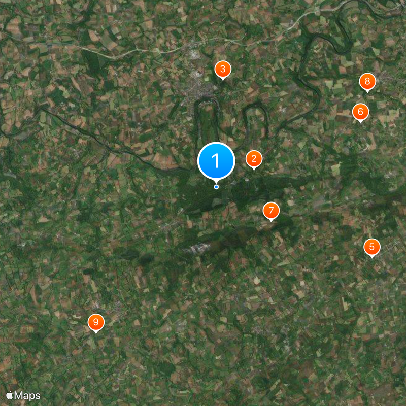 Château de Trévarez Map