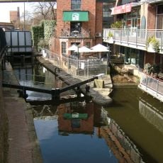 Rochdale Canal Lock Number 91 At East End Of Gaythorn Tunnel