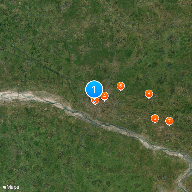 University of Burdwan Map