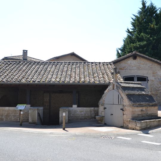 Fontaine et lavoir d'Orgelan