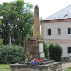 Pomník padlým v první světové válce ve středu Zdětína