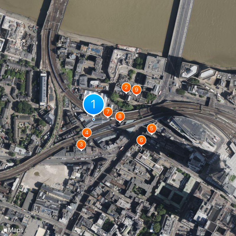 Borough Market Carte