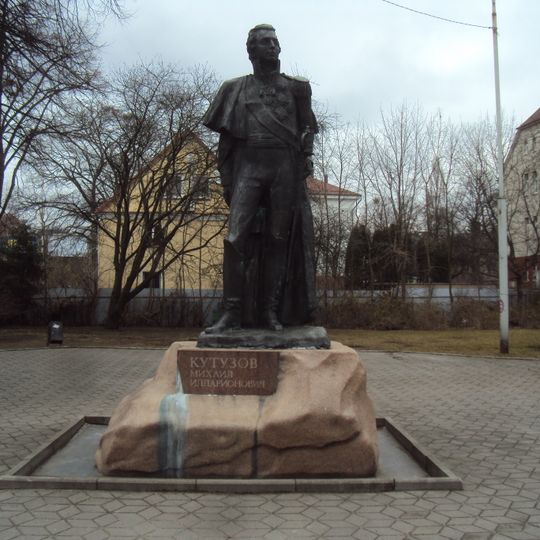 Mikhail Kutuzov monument in Kaliningrad